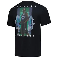 Men's Mitchell & Ness Kevin Garnett Black Minnesota Timberwolves Hardwood Classics NBA Legends T-Shirt