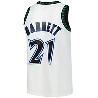 Maillot Swingman blanc Mitchell & Ness Kevin Garnett des Minnesota Timberwolves Hardwood Classics pour homme