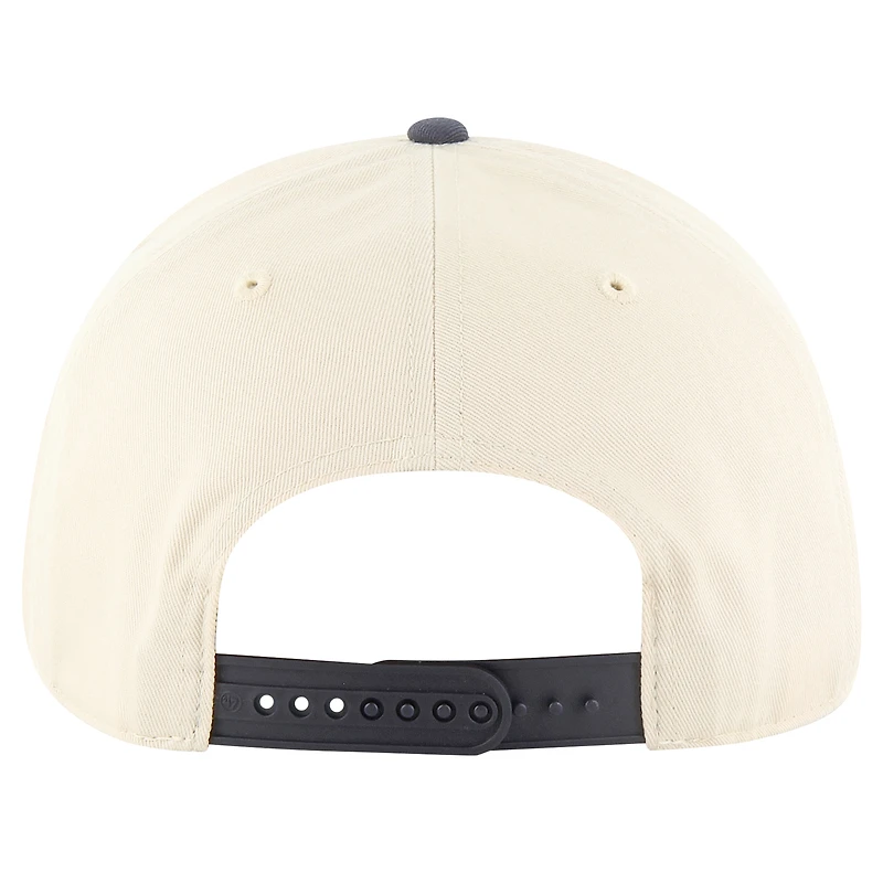 Men's '47 Cream/Navy Minnesota Timberwolves Roscoe Hitch Adjustable Hat