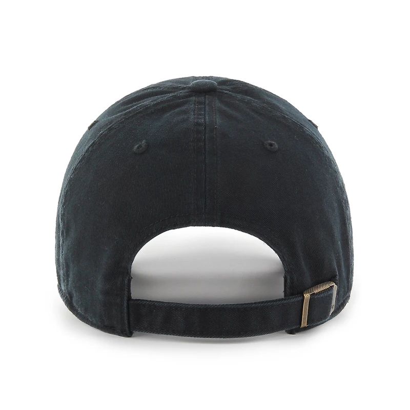 Casquette ajustable « Clean Up » noire sur noire pour homme, modèle « 47 Minnesota Timberwolves ».