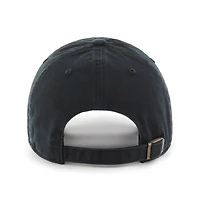 Casquette ajustable « Clean Up » noire sur noire pour homme, modèle « 47 Minnesota Timberwolves ».