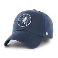 Casquette ajustée '47 Navy Minnesota Timberwolves Classic Franchise pour hommes