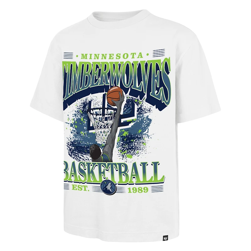 T-shirt homme blanc '47 Minnesota Timberwolves Regional Foundation