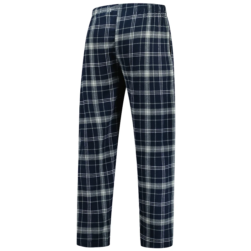 Men's Concepts Sport Navy/Gray Minnesota Timberwolves Ultimate Plaid Flannel Pants