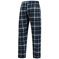 Men's Concepts Sport Navy/Gray Minnesota Timberwolves Ultimate Plaid Flannel Pants
