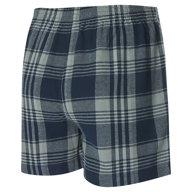 Boxer en flanelle pour homme Concepts Sport bleu marine des Minnesota Timberwolves Region