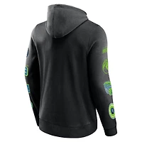 Sweat à capuche noir Fanatics Minnesota Timberwolves Wild Winner pour hommes