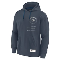 Men's Fanatics Blue Minnesota Timberwolves Future Ground Info Elements Premium Pullover Hoodie