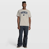 T-shirt premium Fanatics Cream Minnesota Timberwolves Crossover Collection Pull Up Jumper Shot pour homme