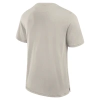 T-shirt premium Fanatics Cream Minnesota Timberwolves Crossover Collection Pull Up Jumper Shot pour homme