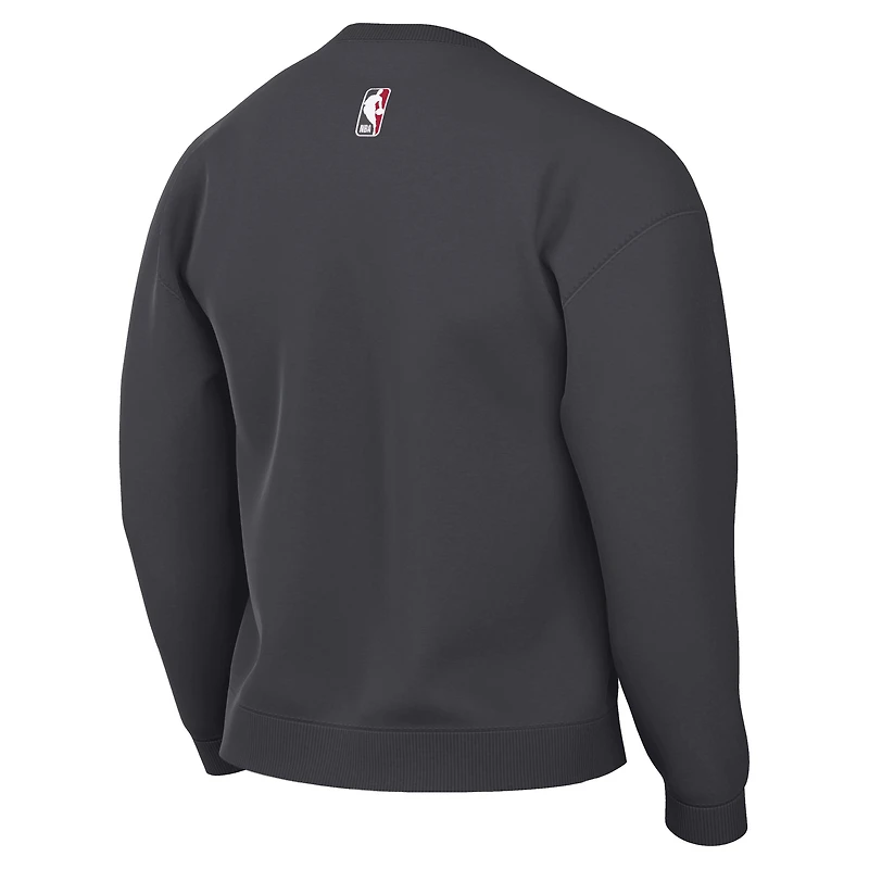Sweat-shirt Jordan Brand anthracite pour homme, édition Statement des Minnesota Timberwolves