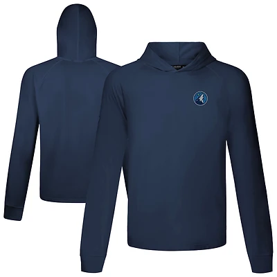 Men's Levelwear Navy Minnesota Timberwolves Dimension R Pullover Hoodie