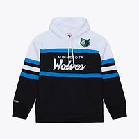 Sweat à capuche noir Mitchell & Ness pour homme