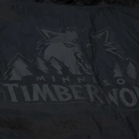 Veste coupe-vent entièrement zippée noire Mitchell & Ness Minnesota Timberwolves Playmaker pour homme