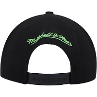 Casquette Snapback Minnesota Timberwolves Side Core 2.0 Mitchell & Ness pour homme, noir