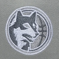 Men's Mitchell & Ness Gray Minnesota Timberwolves Thunderstorm Head Coach Pro Crown Snapback Hat