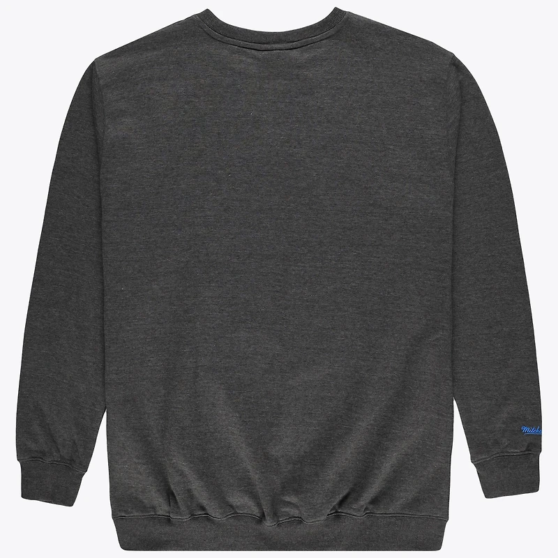 Sweat-shirt à col rond Mitchell & Ness Heather Charcoal Minnesota Timberwolves Hardwood Classics pour homme, grandes tailles