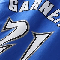 Men's Mitchell & Ness Kevin Garnett Blue Minnesota Timberwolves Hardwood Classics Stitch Name Number T-Shirt
