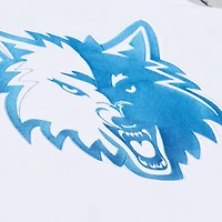 Sweat-shirt polaire arctique Mitchell & Ness blanc Minnesota Timberwolves pour homme