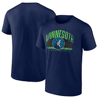 Men's  Navy Minnesota Timberwolves Full Court Press T-Shirt