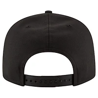 Men's New Era Black/White Minnesota Timberwolves 9FIFTY Snapback Hat