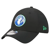 Casquette New Era Flex grise Minnesota Timberwolves 39THIRTY pour homme