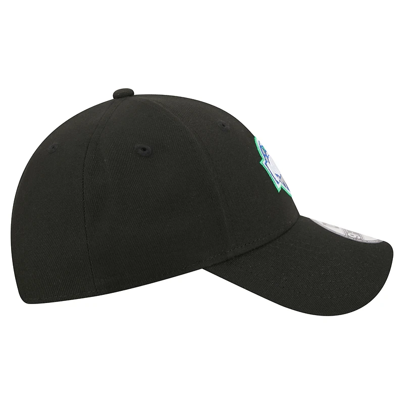 Men's New Era Black Minnesota Timberwolves 9FORTY Adjustable Hat