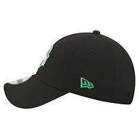 Men's New Era Black Minnesota Timberwolves 9FORTY Adjustable Hat