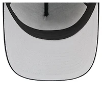 Men's New Era Black Minnesota Timberwolves A-Frame 9FORTY Adjustable Hat
