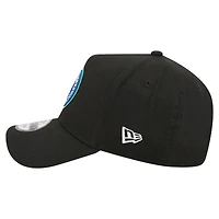 Men's New Era Black Minnesota Timberwolves A-Frame 9FORTY Adjustable Hat