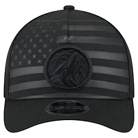 Casquette ajustable A-Frame 9FORTY Game Day Flag des Timberwolves du Minnesota pour homme de New Era noire