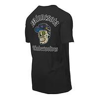 Men's New Era Black Minnesota Timberwolves Sugar Skulls T-Shirt