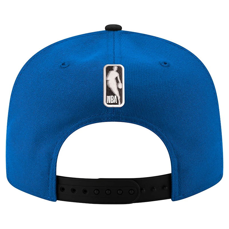 Men's New Era Blue/Black Minnesota Timberwolves 9FIFTY Snapback Hat