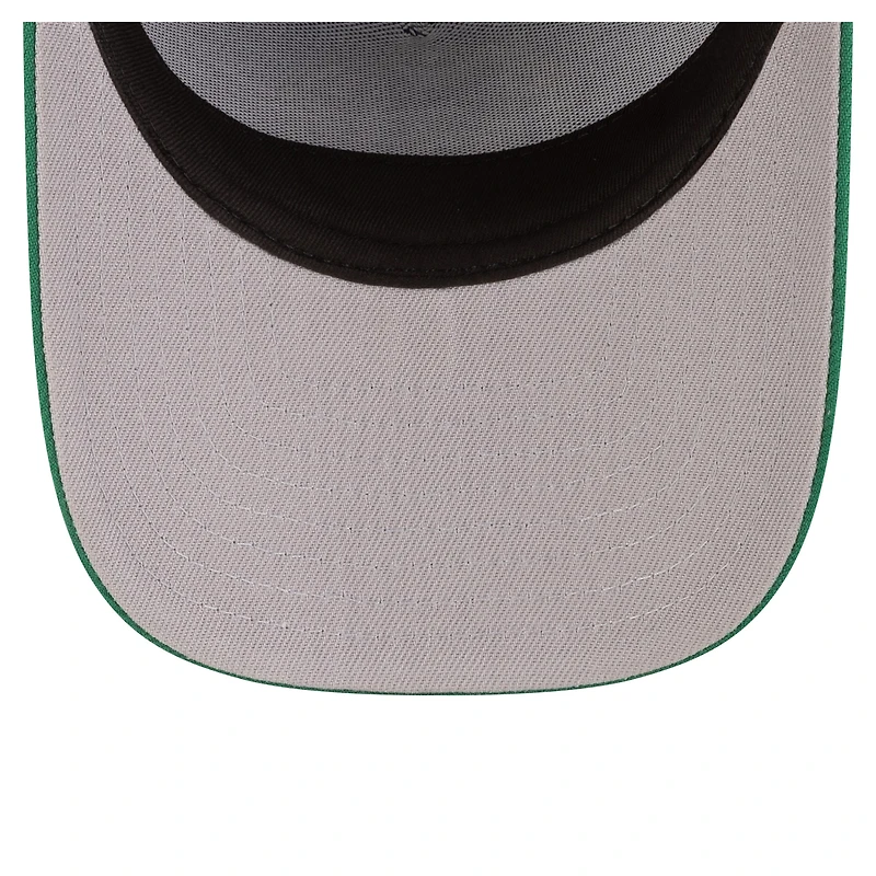 Casquette snapback New Era 9FIFTY pour homme, bleue et verte, Minnesota Timberwolves, style années 80.