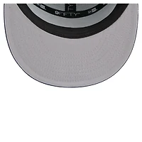 Men's New Era  Blue/Navy Minnesota Timberwolves Outdoor Split Panel 9FIFTY Snapback Trucker Hat