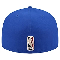Casquette ajustée New Era 59FIFTY pour homme, logo principal des Minnesota Timberwolves, bleue