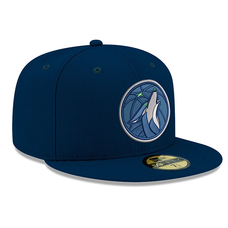 Men's New Era  Blue Minnesota Timberwolves Team 59FIFTY Fitted Hat