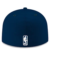 Casquette ajustée New Era bleue pour homme Minnesota Timberwolves Team 59FIFTY