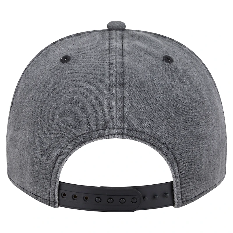 Casquette snapback pré-courbée 9FIFTY des Minnesota Timberwolves de New Era pour homme, couleur anthracite