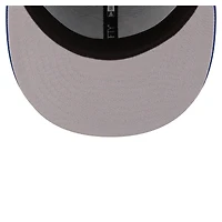 Casquette ajustée New Era 59FIFTY pour homme, verte et bleue, Minnesota Timberwolves, style années 80, motif girouette.