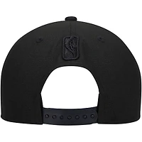 Casquette Snapback 9FIFTY New Era Minnesota Timberwolves pour homme, noir sur noir