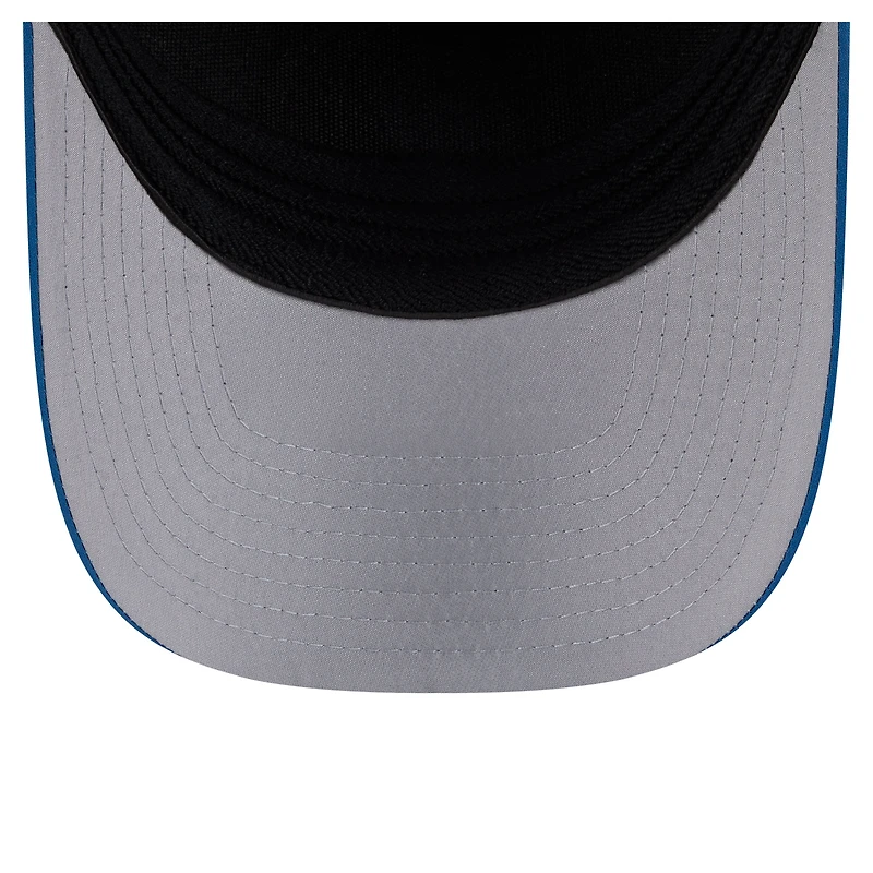 Casquette New Era Flex 39THIRTY pour homme, bleu marine/bleu Minnesota Timberwolves, modèle Rope Two-Tone M-Crown.