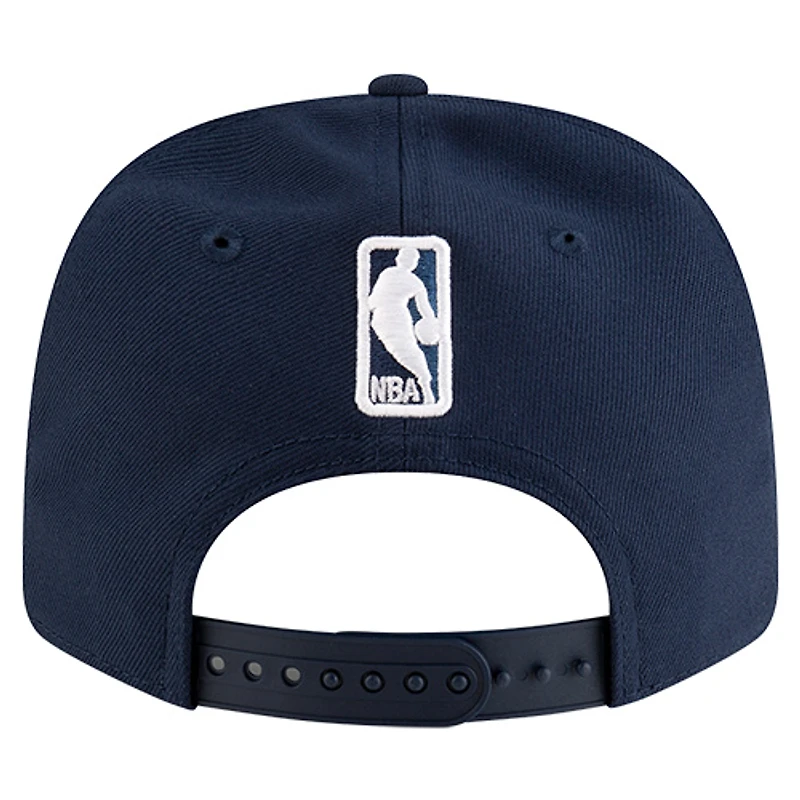 Casquette ajustable New Era bleu marine Minnesota Timberwolves 9SEVENTY pour homme