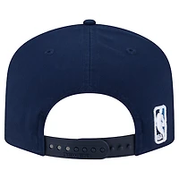 Casquette ajustable New Era 19TWENTY en coton bleu marine pour homme, Minnesota Timberwolves