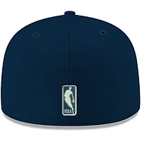 Casquette ajustée 59FIFTY 2Tone pour homme New Era bleu marine Minnesota Timberwolves