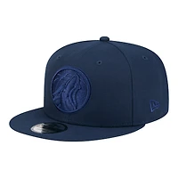 Casquette snapback New Era 9FIFTY pour homme, coloris bleu marine Minnesota Timberwolves