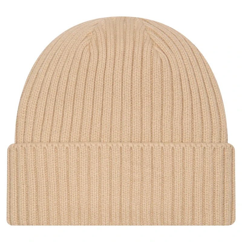 Men's New Era  Tan Minnesota Timberwolves Color Pack Cuffed Knit Hat