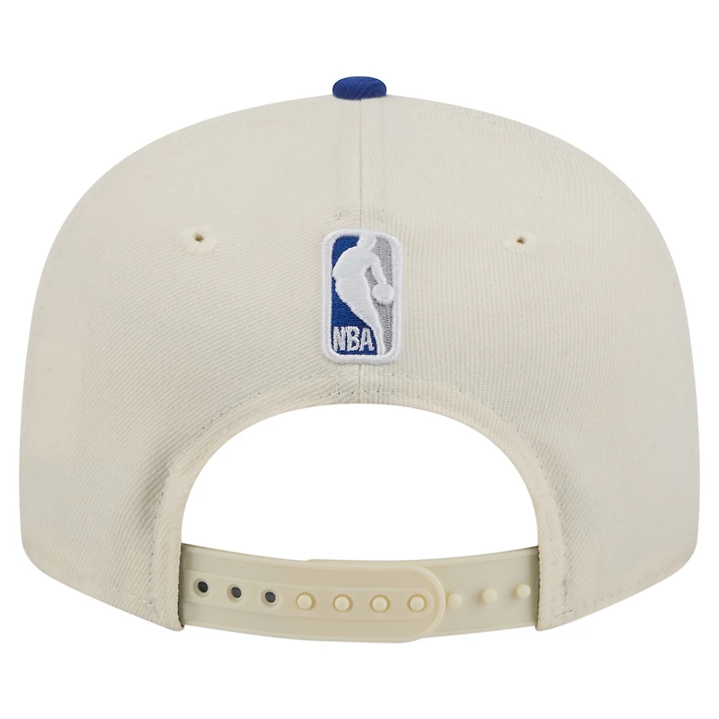 Men's New Era White/Blue Minnesota Timberwolves 9FIFTY Snapback Hat