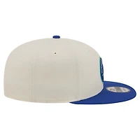 Men's New Era White/Blue Minnesota Timberwolves 9FIFTY Snapback Hat