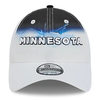 Casquette ajustable 9TWENTY City Edition 2024/25 Minnesota Timberwolves blanche New Era pour homme